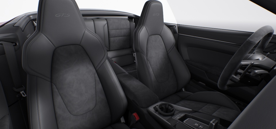 Race-Tex interior package in black