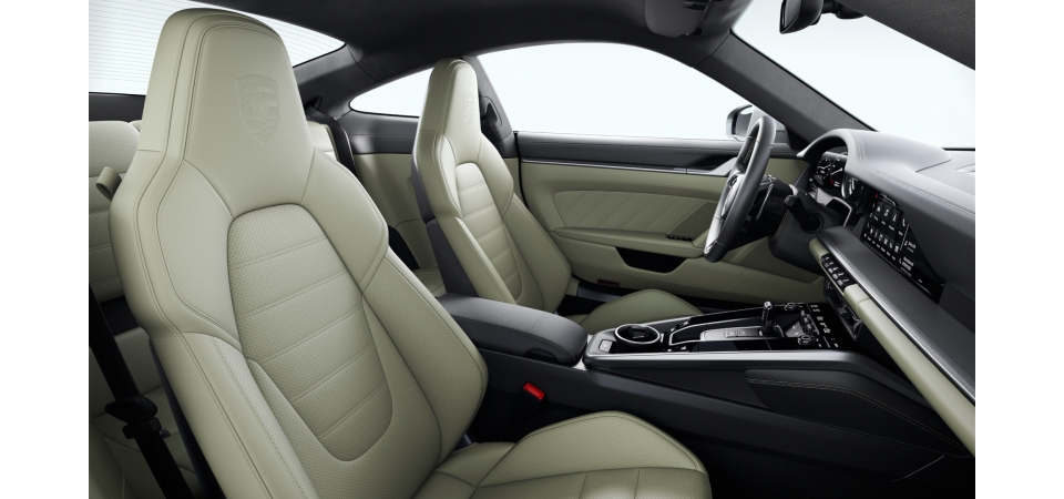 Two-Tone Exclusive Manufaktur Leather Interior in Slate Grey and Choice of colour