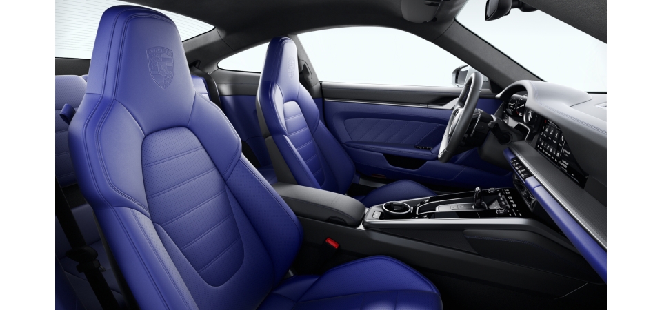 Leather Interior Exclusive Manufaktur (two-tone), Slate Grey and Choice of leather colour