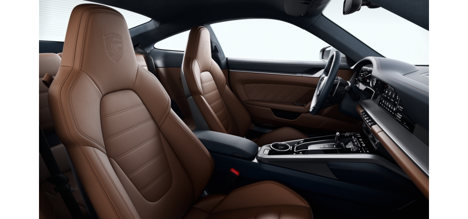 Leather Interior Exclusive Manufaktur (two-tone), Graphite Blue and Choice of leather colour