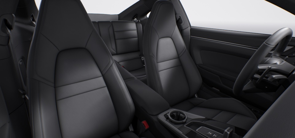 Standard Interior in Black incl. Leather Seats