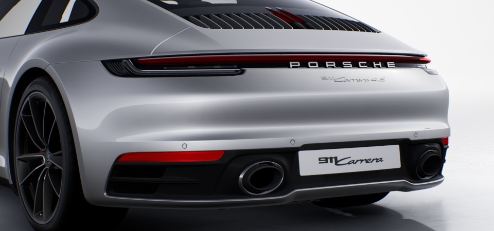 Sport Exhaust System incl. Exclusive Design Tailpipes in Silver