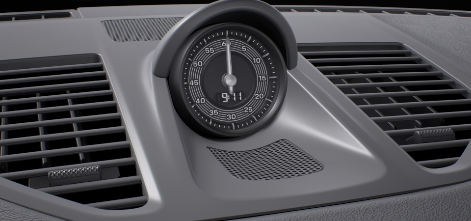 Пакет Sport Chrono вкл. перемикач режимів, додаток Porsche Track Precision і дисплей температури шин