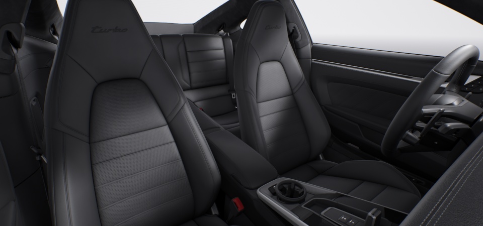 Leather interior, Black