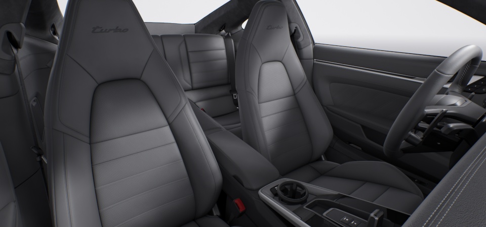 Leather interior, Slate Grey