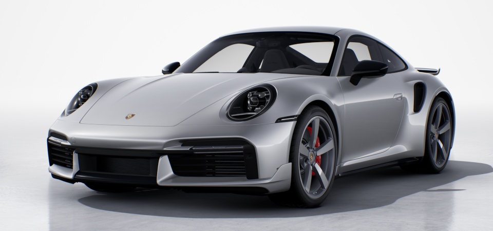 SportDesign Package 911 Turbo painted in Black (high-gloss)