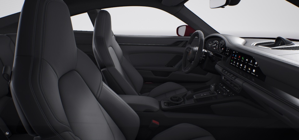 Leather Interior in Slate Grey