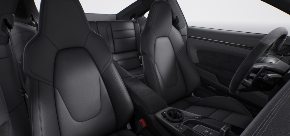 Pack intérieur Race-Tex avec éléments en cuir, centres des sièges en cuir
