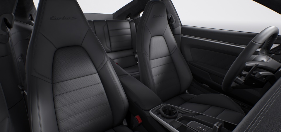 Leather interior, Black