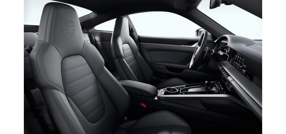 Leather Interior Exclusive Manufaktur (two-tone), Black and Choice of leather colour