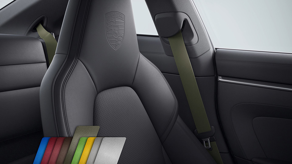 Seat Belts agave green
