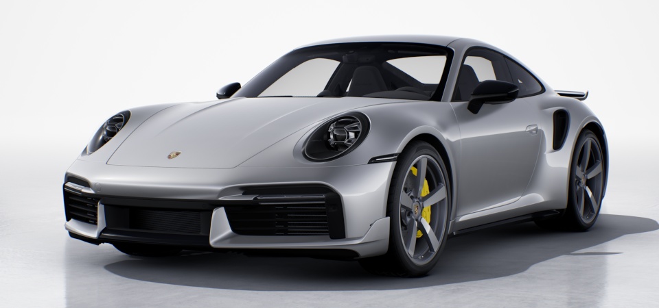 SportDesign Package 911 Turbo painted in Black (high-gloss)