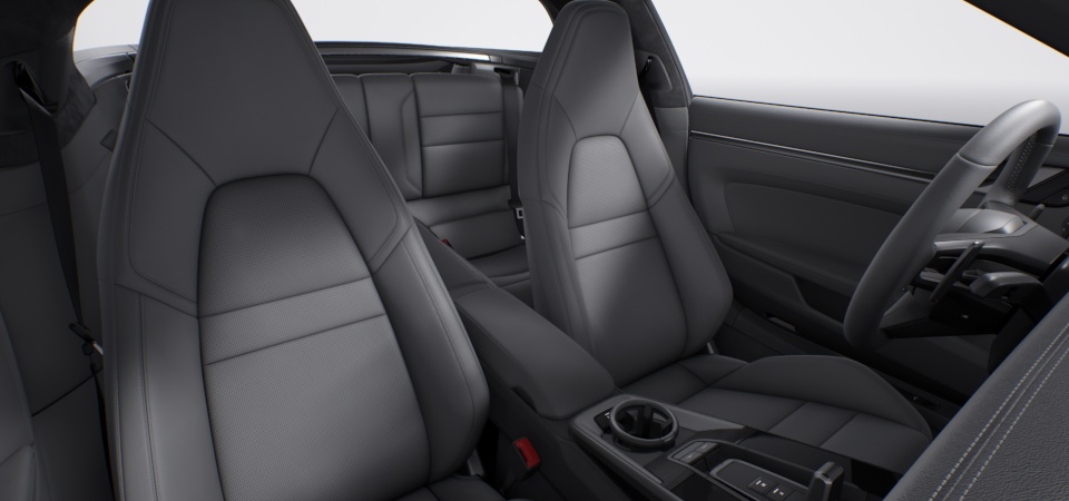 Leather Interior in Slate Grey