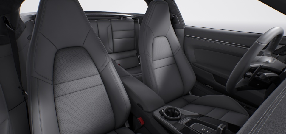 Leather interior, Slate Grey