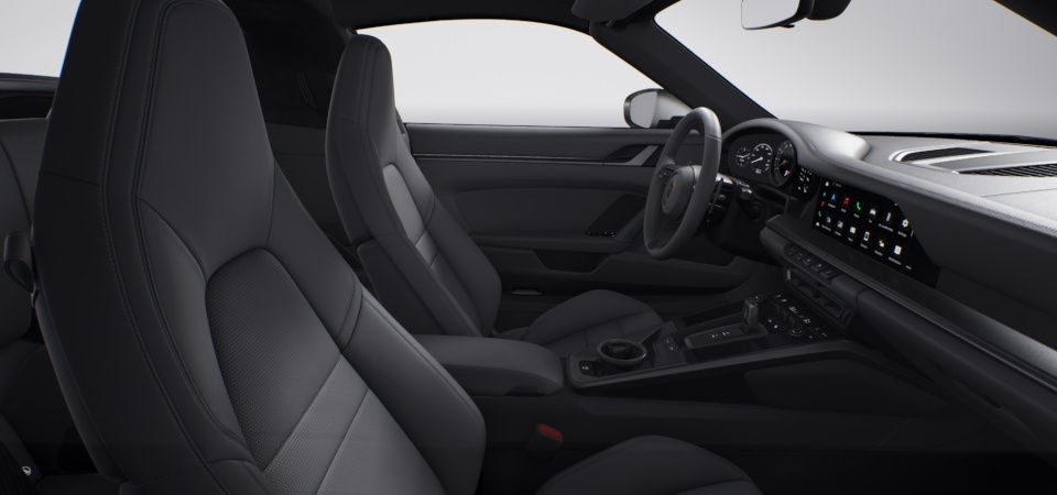 Leather interior, Slate Grey