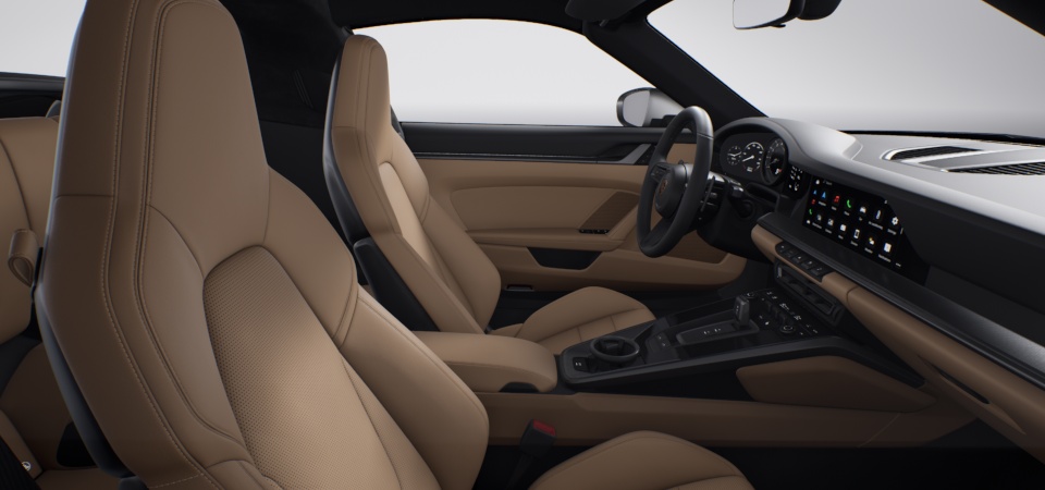 Standard Interior in Black/Mojave Beige incl. Front Leather Seats