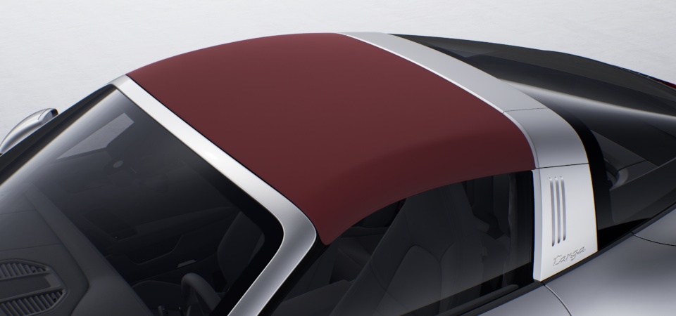 Cabriolet Roof in Red