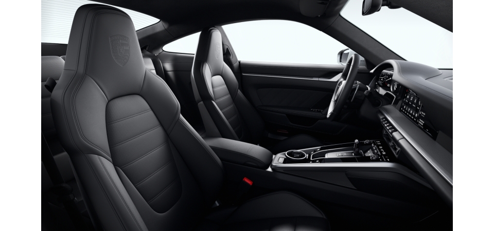 Leather Interior Exclusive Manufaktur (two-tone), Black and Choice of leather colour