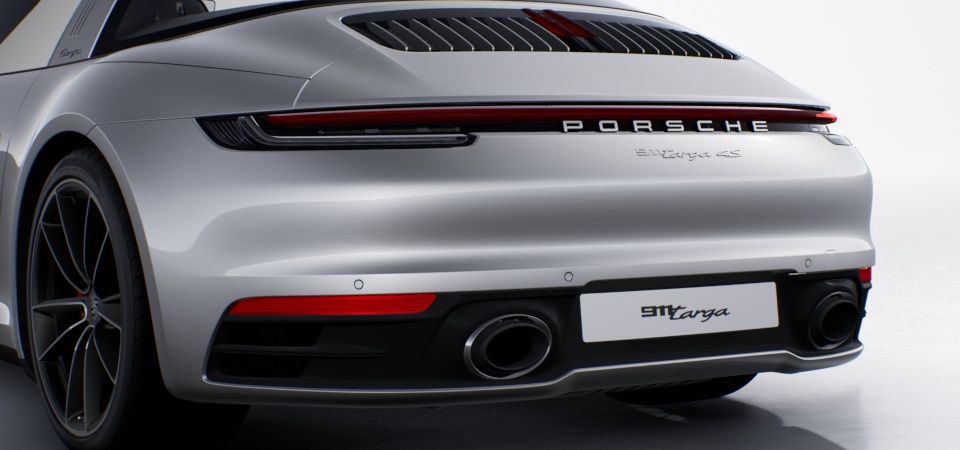 Sport Exhaust System incl. Exclusive Design Tailpipes in Silver