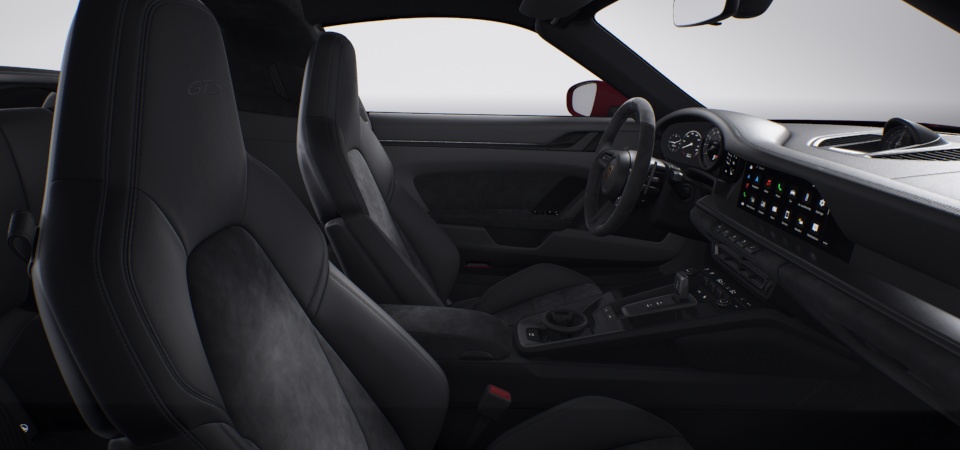 Interior Package in Race-Tex (with items in Leather)