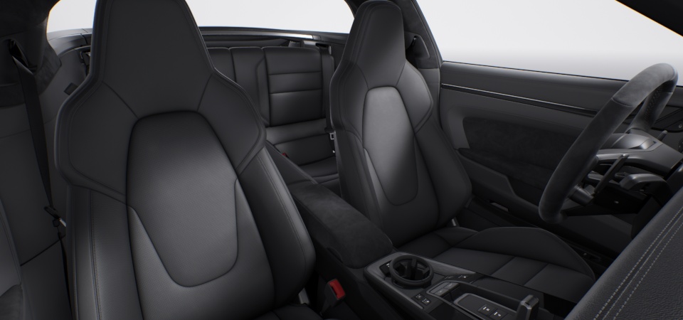 Pack intérieur Race-Tex avec éléments en cuir, centres des sièges en cuir