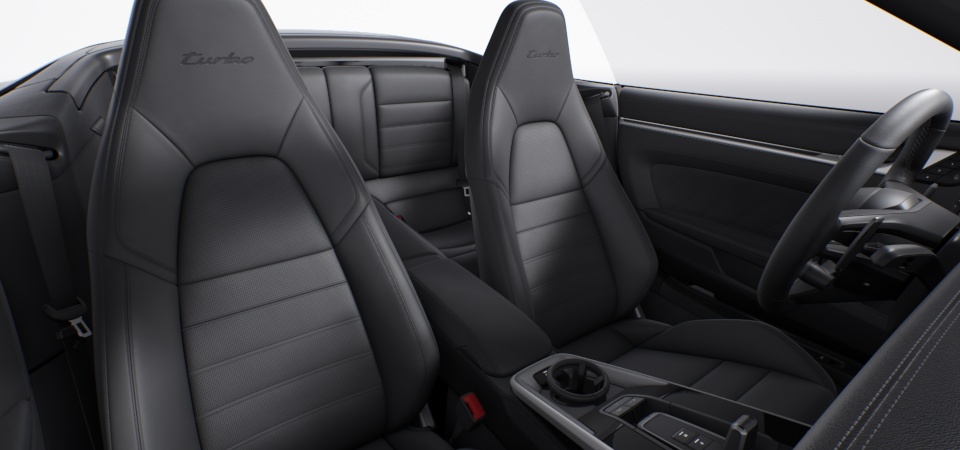 Leather interior, Black