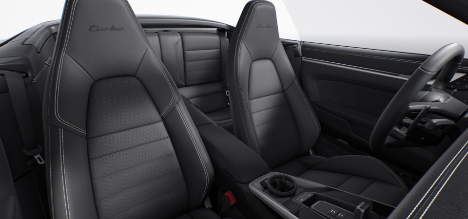 Leather interior, Black (stitching Crayon)