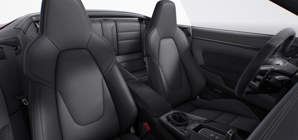 Interior Package in Race-Tex with Seat Centres in Leather