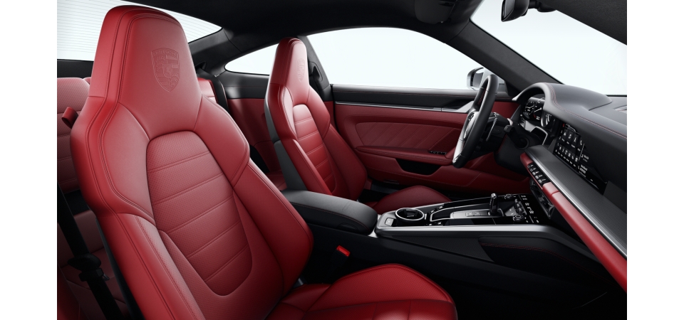 Leather Interior Exclusive Manufaktur (two-tone), Black and Choice of leather colour