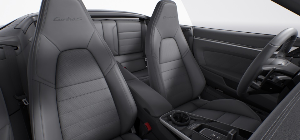 Leather interior, Slate Grey