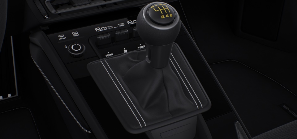 6-speed GT sports transmission