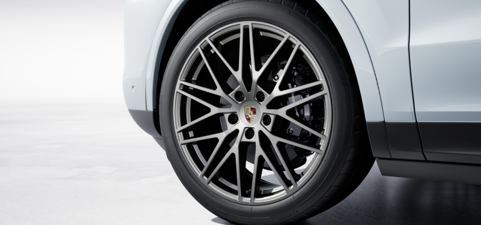 21 colio „RS Spyder Design" ratai, pilkos (Vesuvius Grey) spalvos