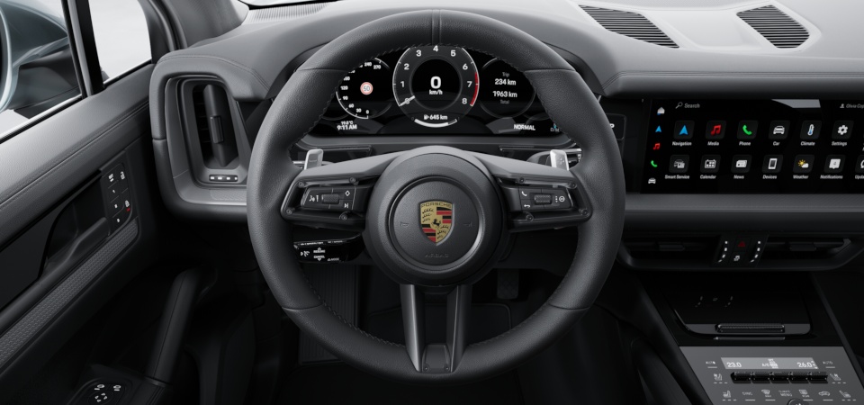 Heated GT sports steering wheel