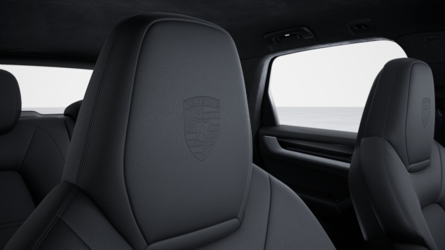 Porsche Crest on headrests