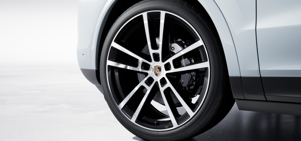 22-inch Sport Design wheels with wheel arch extensions in exterior colour