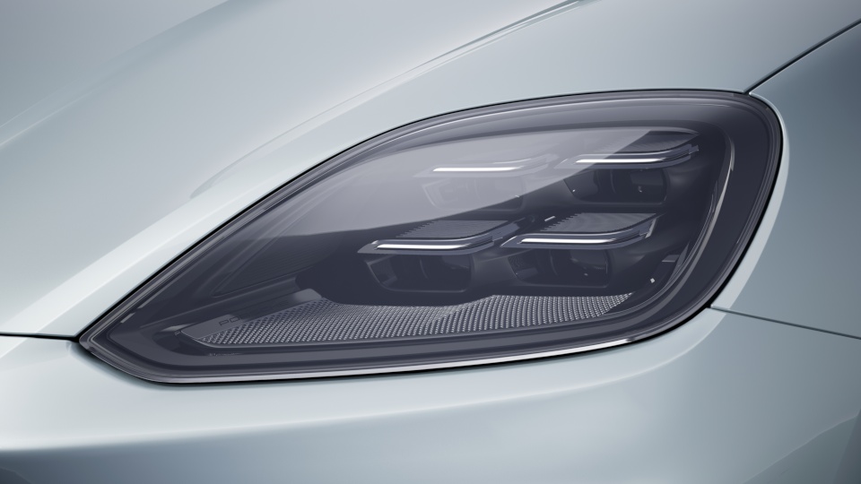 Затемненные матричные светодиодные фары, включая систему динамического освещения Porsche (PDLS Plus)