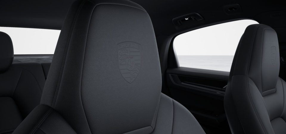 Porsche Crest on Headrests (Front and Rear)
