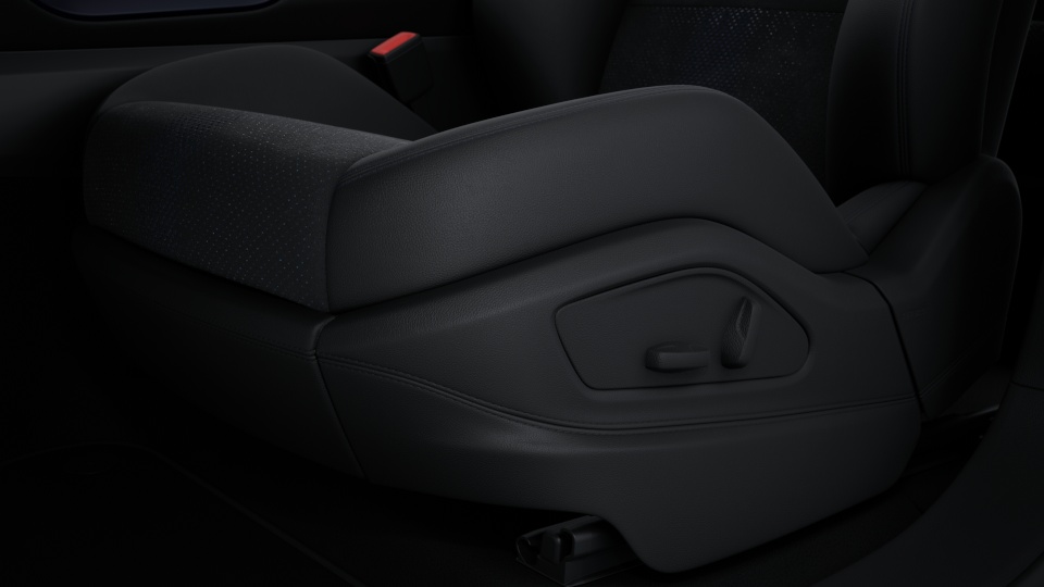 Seat consoles leather front and rear | Night Green