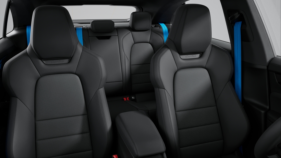 Seat belts arctic blue