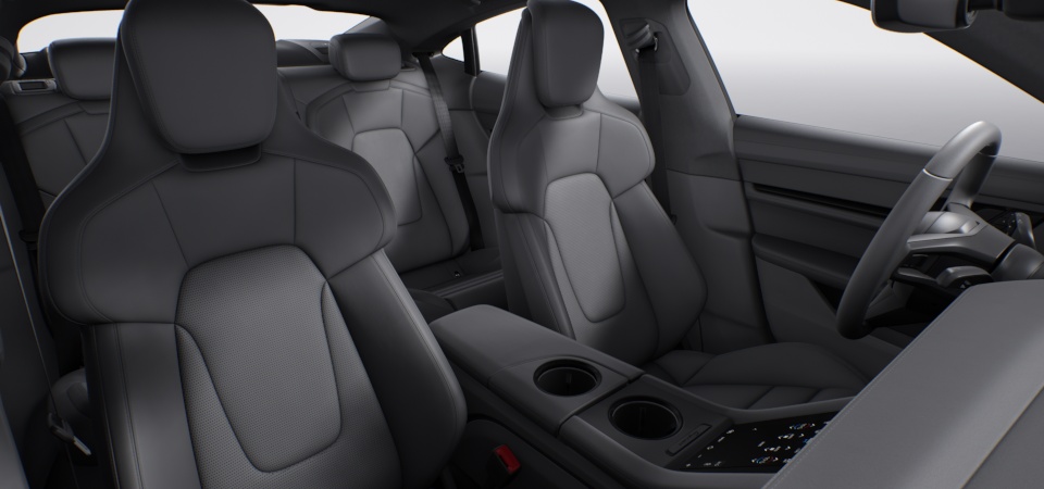 Leather Interior in Slate Grey