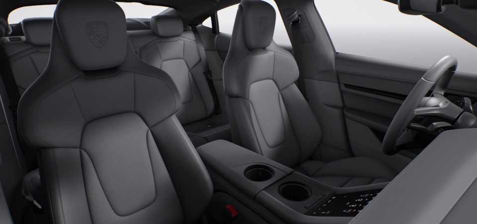 Porsche Crest on Headrests (Front Seats)