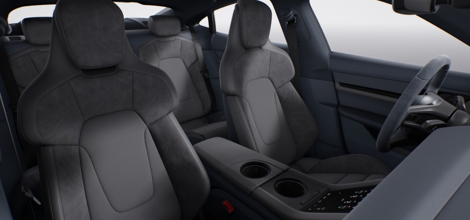 Race-Tex Interior in Graphite Blue/Slate Grey