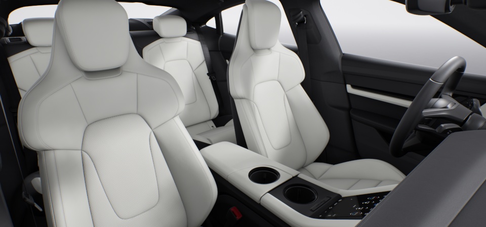 Leather Interior in Black/Chalk