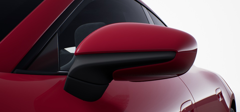 Automatically Dimming Interieur and Exterior Mirrors