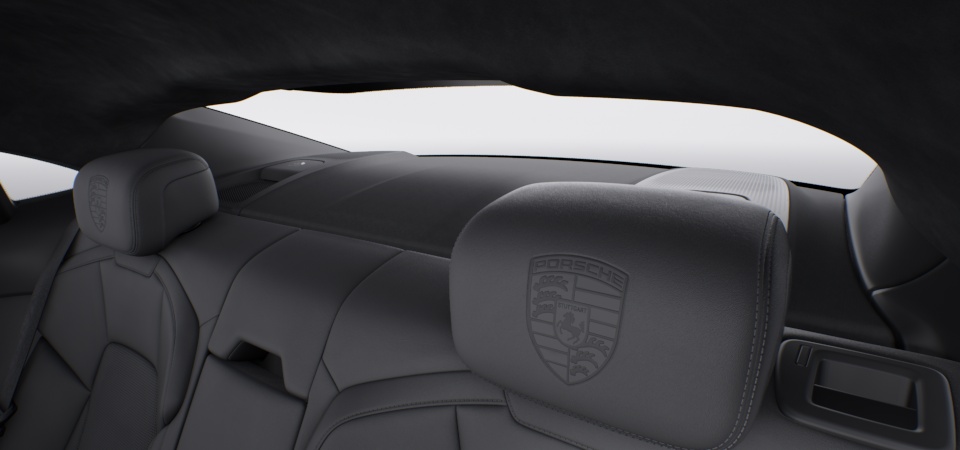 Porsche Crest on Headrests (Front and Rear)