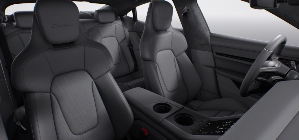 Leather Interior in Slate Grey