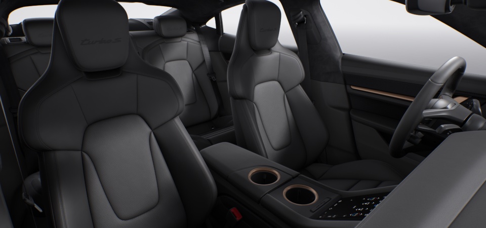 Club Leather Interior Olea, Basalt Black