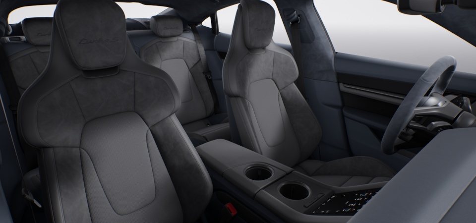 Two-Tone Leather-Free Interior, Graphite Blue/Slate Grey