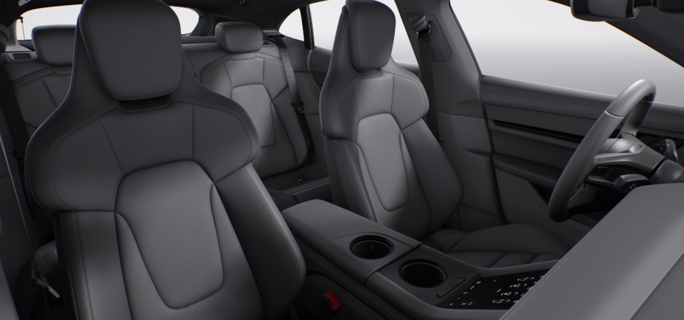 Leather Interior in Slate Grey