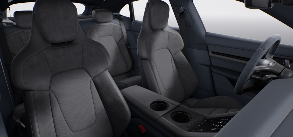 Two-Tone Leather-Free Interior, Graphite Blue/Slate Grey